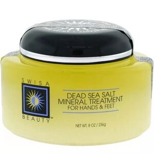 Swisa Beauty Dead Sea Salt Mineral Treatment Hands & Feet Pineapple Mango 8 Oz